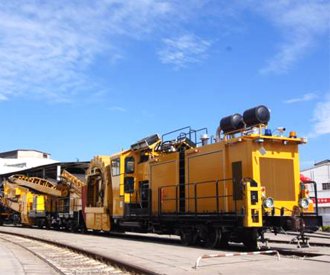 BS1200 shoulder ballast cleaning machine