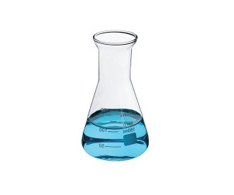 WIDE MOUTH CONICAL FLASK